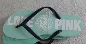 VS Pink flip flops